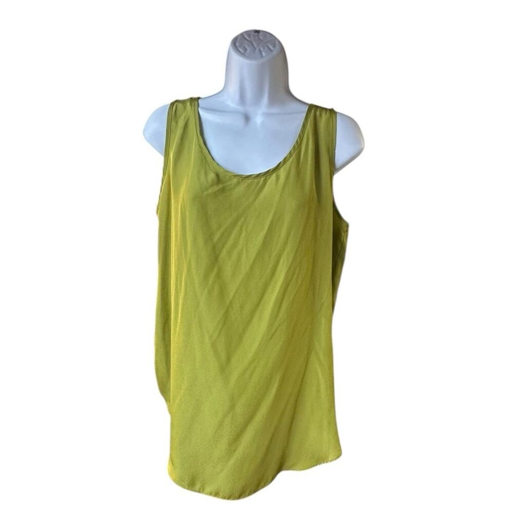 Sonya Ratay San André Sleeveless Green Tunic Top Size 12